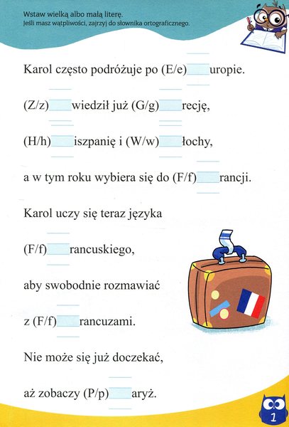 Dyktanda dla klasy 1 SP Wiem coraz więcej - Małe Książki – księgarnia