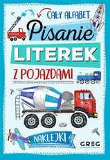 Pisanie literek z pojazdami Naklejki
