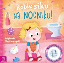 Robię siku na nocniku Dziewczynka