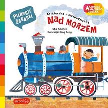 Książeczka z niespodzianką Nad morzem Pierwsze zagadki