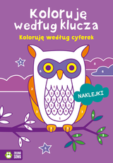 Koloruję według klucza Cyferki