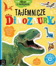 Tajemnicze dinozaury Album z naklejkami