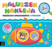 Maluszek nakleja Książeczka wyszukiwanka z pieskiem