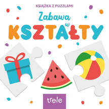 Zabawa w kształty Książka z puzzlami