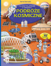 Podróże kosmiczne mini encyklopedia z naklejkami