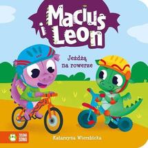 Maciuś i Leon Jeżdżą na rowerze