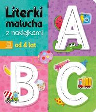 Literki malucha z naklejkami 