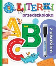 Literki przedszkolaka z pisakiem