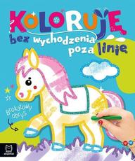 Koloruję bez wychodzenia za linię Konik