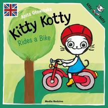 Kitty Kotty Rides a bike