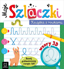 Moje szlaczki Książka z rowkami