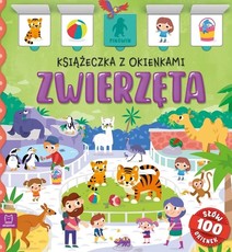 Książeczka z okienkami Zwierzęta 
