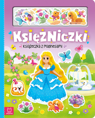 Księżniczki Książeczka z magnesami