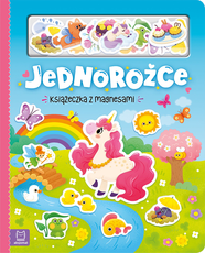 Jednorożce Książeczka z magnesami