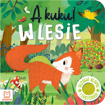 A kuku! W lesie Filcowe klapki i lusterko