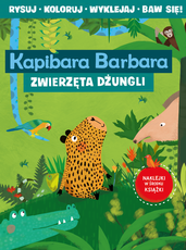 Kapibara Barbara Zwierzęta dżungli Rysuj