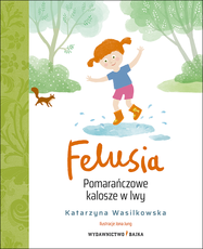 Felusia Pomarańczowe kalosze w lwy