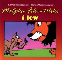Małpka Fiki-Miki i lew