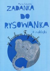 Zadanka do rysowanka ze słonikiem Fryderykiem
