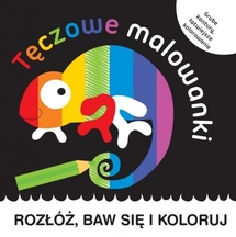 Tęczowe malowanki Rozłóż Baw się i oglądaj