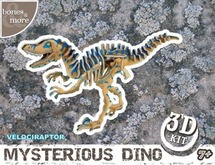 Mysterious Dino Velociraptor  3 D